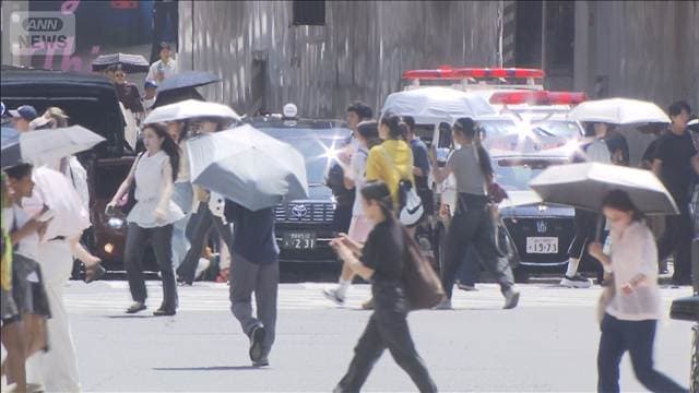 東海で最高気温40℃ 酷暑日予想 熱中症に厳重警戒