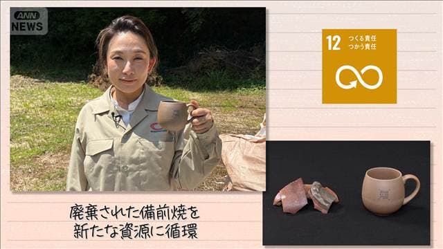 【SDGs】廃棄された備前焼を新たな資源に循環