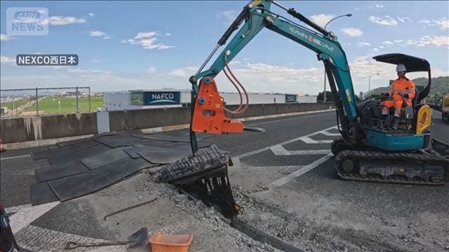 熊本地震で被災 九州自動車道14日から全線通行可能