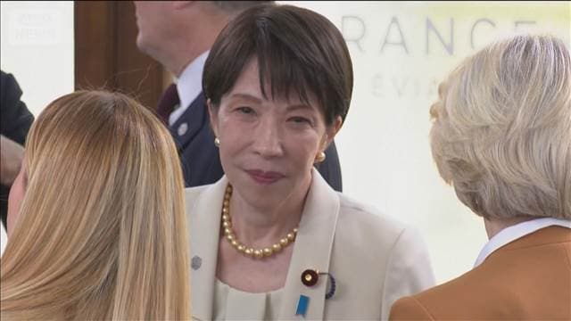 G7サミット　高市総理大臣　中国を名指し「深刻に懸念」