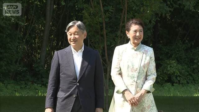 オランダ訪問中の両陛下　震災の追悼記念碑に黙とう