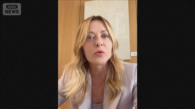 トランプ氏 支持率のため「写真求められた」　メローニ氏「自分の人気に目を向けて」