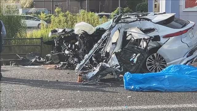 飲酒運転“2人死傷”男が現場に　防犯カメラに事故の瞬間