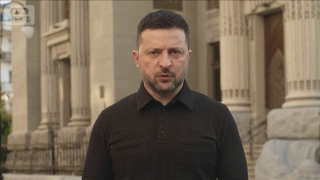 ゼレンスキー氏が「新作戦」を承認 ロシアに戦争終結迫る クリミア半島にドローン攻撃