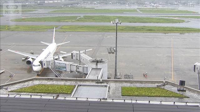 空の便は8便欠航 600人に影響　台風で交通機関に影響