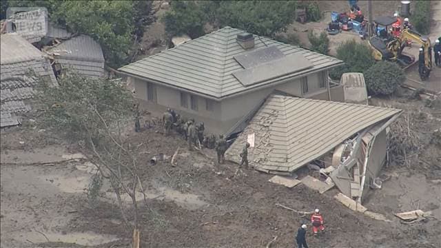 【速報】山口・平生町の土砂崩れ　心肺停止で発見の74歳住人男性　死亡確認
