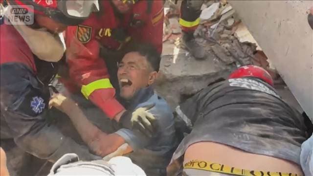 ベネズエラ地震 生存者の救出も発災から72時間 死者1400人超え3000世帯以上が住居失う