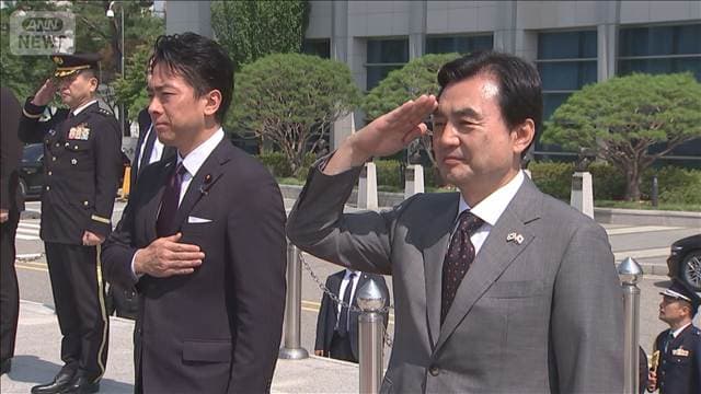 中ロ爆撃機が日本周辺を共同飛行　訪韓中の小泉防衛大臣「我が国への示威行動」