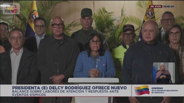 ベネズエラ地震　被害の全容見えず　活動中の救助隊を集めた暫定大統領への批判も