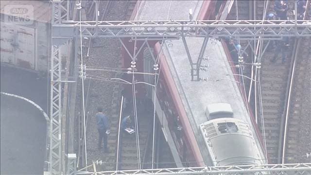 近鉄・京都線で脱線事故　発車直後に…　けが人なし