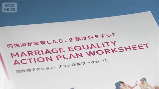 同性婚の法制化見据え 企業向け手引書を公表 福利厚生見直しなど具体的対応まとめる