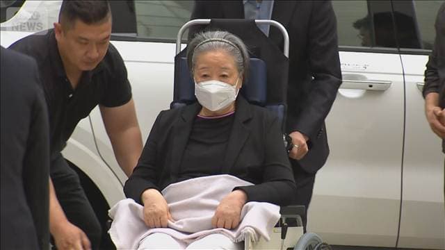 韓鶴子被告　改めて関与否定　旧統一教会総裁に懲役13年求刑