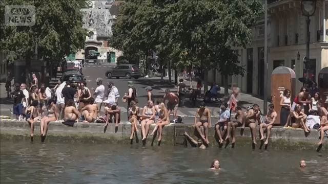 仏熱波で6月の超過死亡5700人超に　75歳以上の高齢者が6割超　全世代で死者数が増加