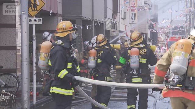 飲食店を兼ねた住宅で火事 60代女性が死亡　3人けが　東京・大田区