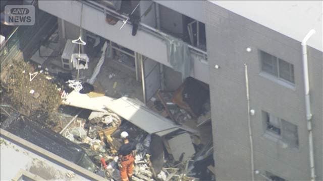 住人「前日の夜からガスのような臭い」 千葉・市川市でマンション爆発 1人重傷