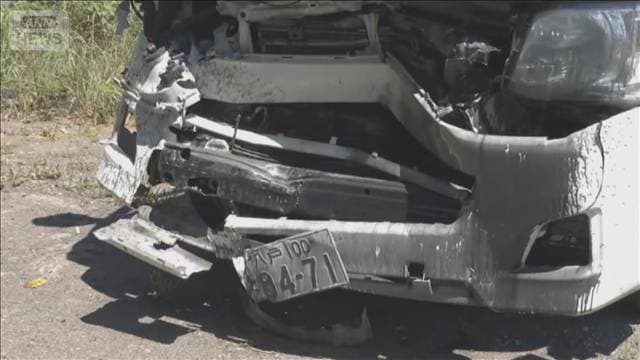 国道で車4台が絡む事故　3人が病院に搬送　青森