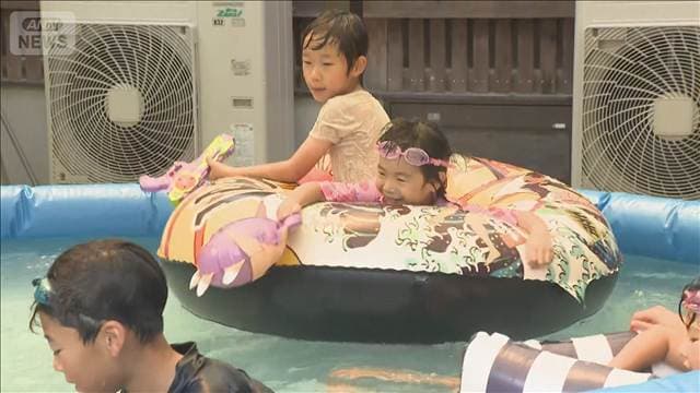 寺が子どもたちを受け入れ　井戸水でプールも用意 熊本