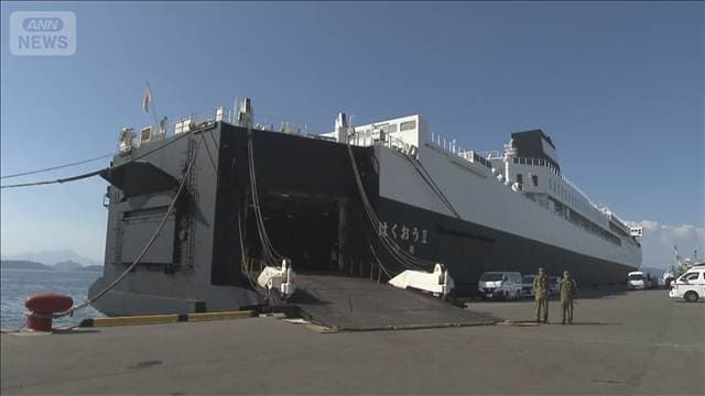 大型フェリーで入浴支援を開始　船上で内科診療や熱中症治療なども