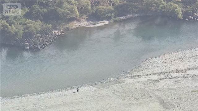 男子高校生が川底で見つかり死亡　徳島