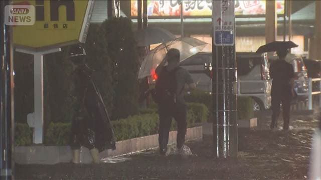 千葉豪雨 県内で7人の死亡確認 9.5万人に緊急安全確保