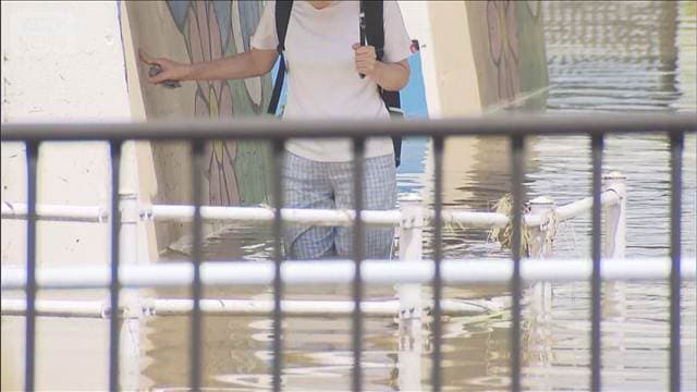 千葉豪雨 大規模冠水の大網白里市 一変した街に住民らは