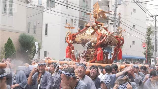 Uターンラッシュ“ピーク” 3年に1度の“深川八幡祭り”も