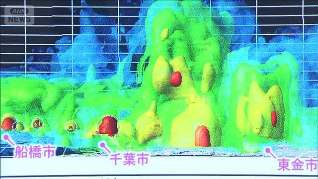 高性能レーダーで千葉豪雨を解析 “高さ15km”巨大積乱雲が繰り返し発生　気象研究所