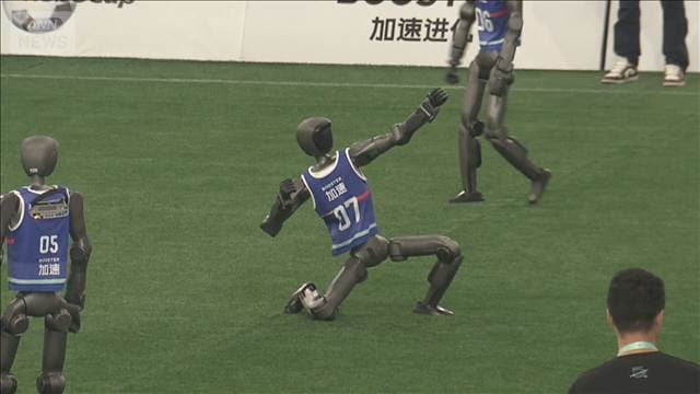 世界ヒト型ロボット運動会　陸上競技で“世界記録超え”相次ぐ