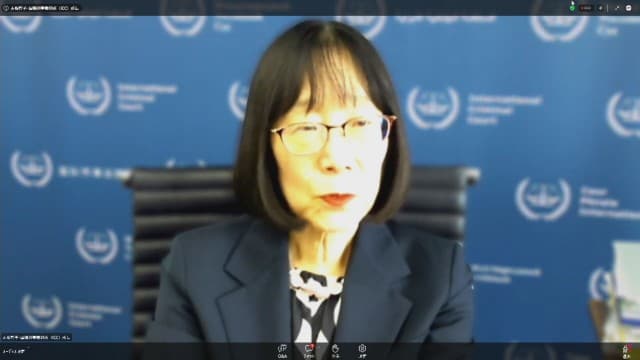 ICC赤根所長「決して負けない」米政権の制裁受け会見　「制裁の理由全くない」と主張