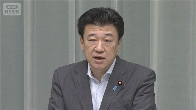 木原官房長官「命を守る行動を」　石川・富山大雨