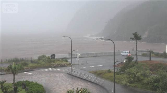 東京・八丈町で記録的短時間大雨　自治体の避難情報などに注意