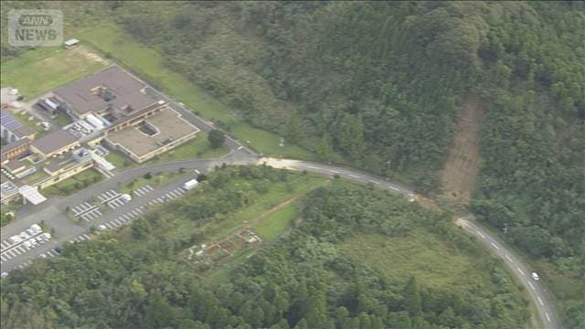 千葉・市原市の高齢者施設の孤立状態は解消　台風の大雨で県道が土砂崩れ