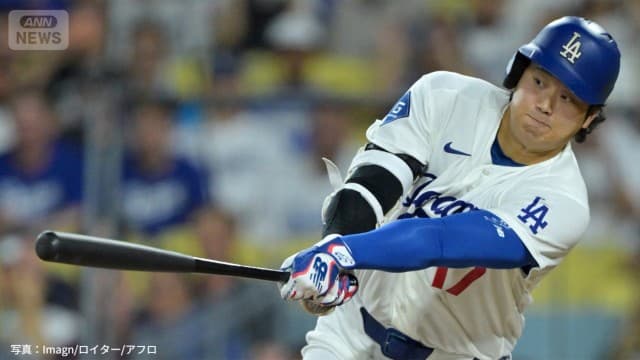 大谷翔平 14試合ぶり復帰 大歓声のなか第1打席でヒット