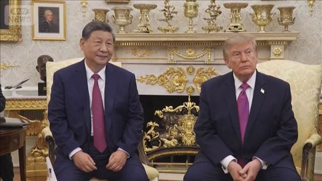 トランプ大統領　中国にイラン支援停止を要求　米中首脳会談で