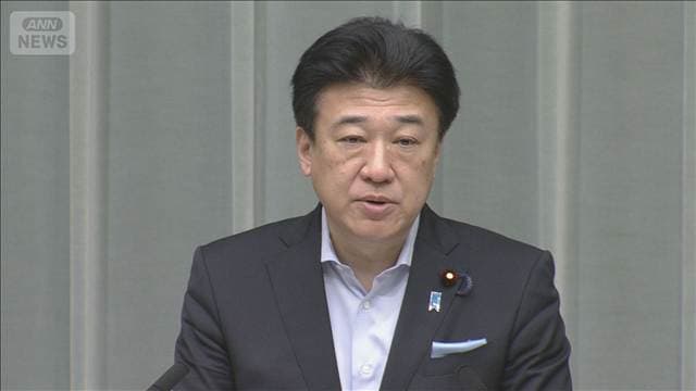 木原官房長官「コメント控える」　岩屋前外務大臣が中国王毅外相と会談