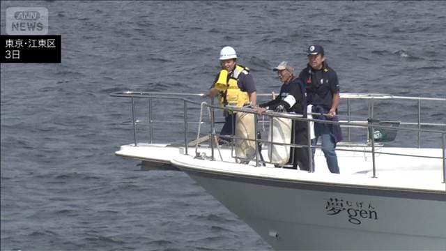 東京湾で海上保安庁がパトロール　11年ぶり花火大会前に安全航行呼びかけ
