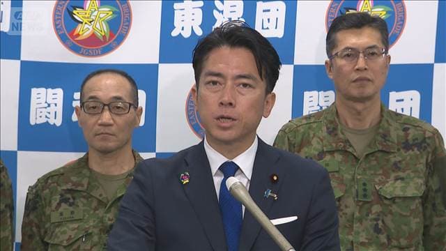 小泉防衛大臣「言語道断で強い憤り」　強盗殺人容疑で米兵逮捕受け