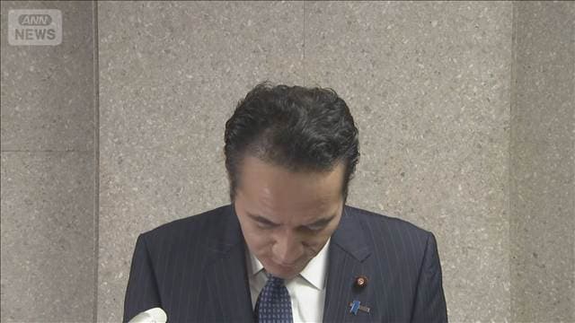 簗農水大臣は辞任を再否定　国交省調査うけ改めて謝罪