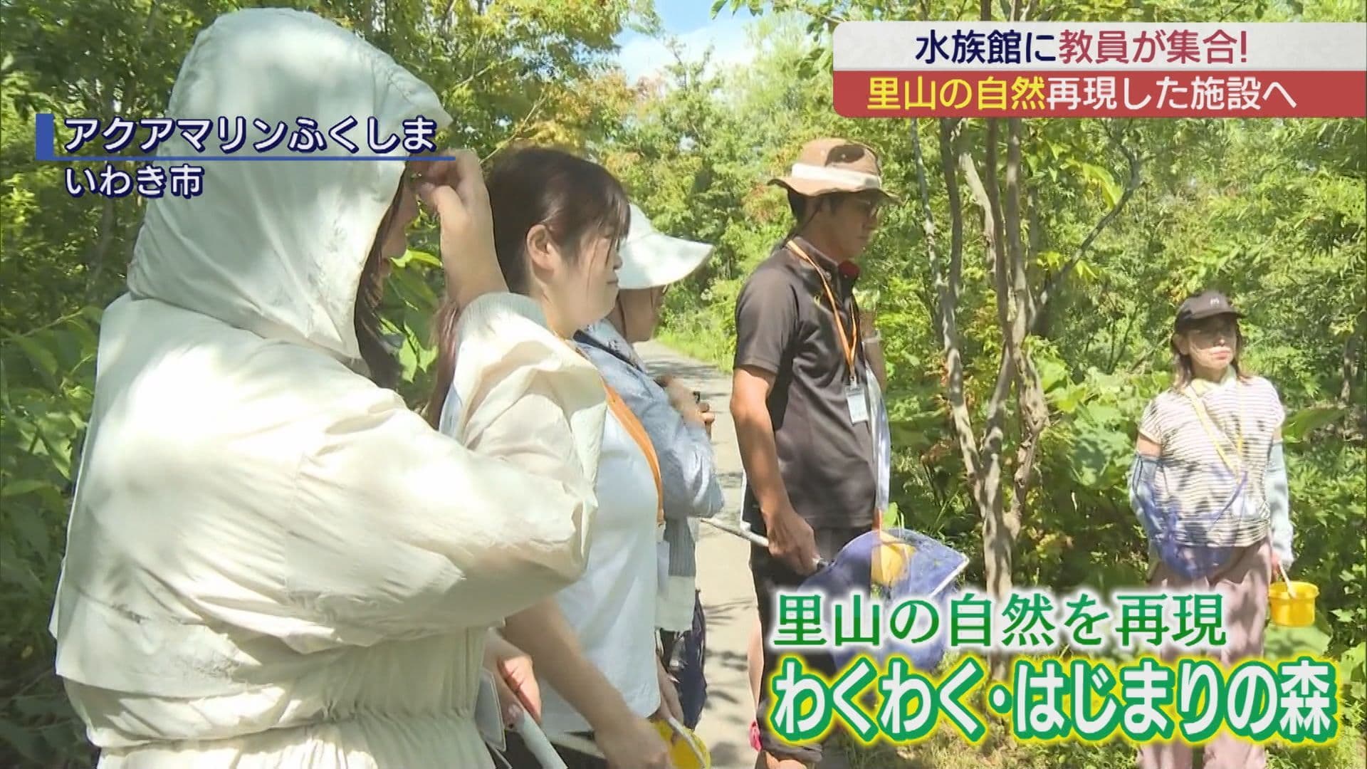 水族館に教員が…そのワケは？