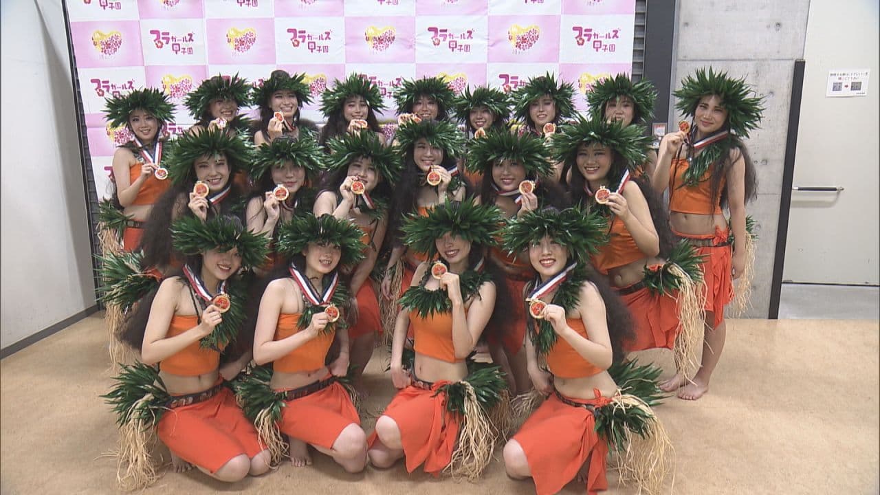 フラガールズ甲子園　いわき湯本高校が最優秀賞