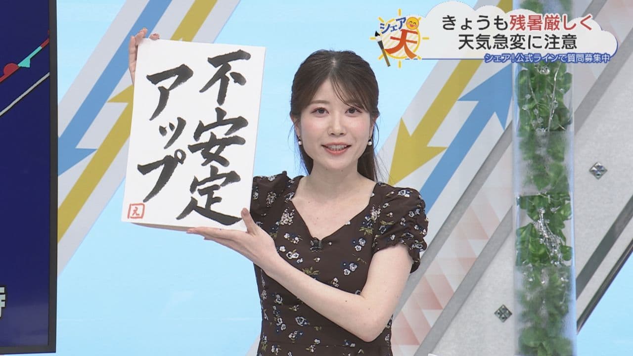 伊藤えがおのシェア天【あすのポイントは”不安定アップ”】（2026年8月26日放送)