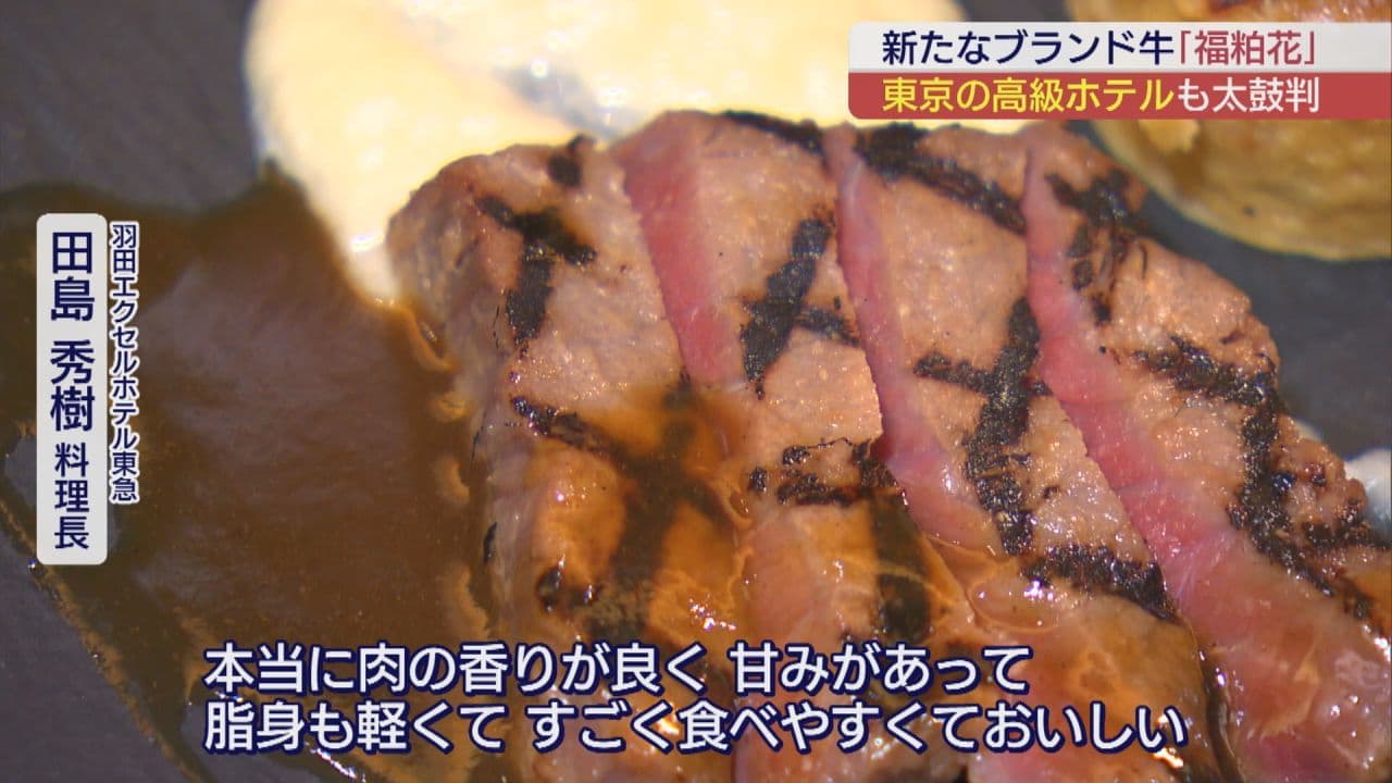 福島の食材を羽田から発信　新ブランド牛「福粕花」に注目