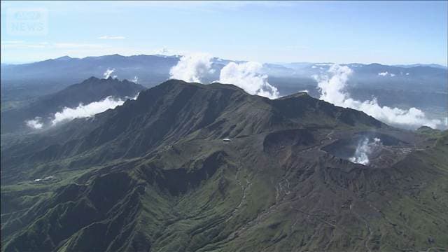 阿蘇山噴火警戒レベルを2に引き上げ ガス増加 火口1キロ範囲に噴石、火砕流の恐れ