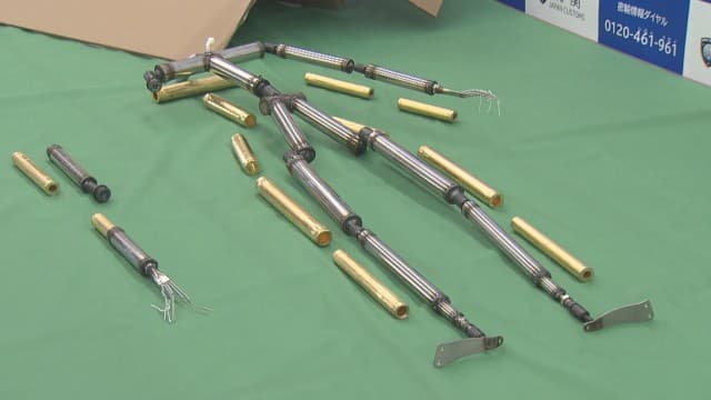 人形の骨組みに金を隠し10億円相当を密輸か 中国籍の男ら6人を逮捕