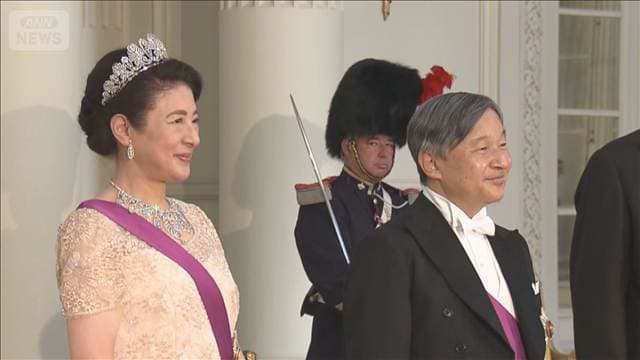 天皇皇后両陛下 ベルギー国王夫妻主催の晩餐会に出席 「かけがえのない友邦」
