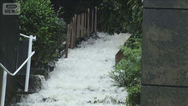 鹿児島県に線状降水帯発生 活発な梅雨前線に警戒
