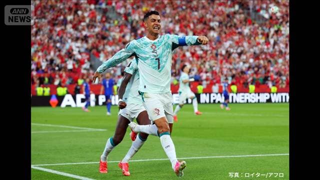 【W杯】6大会連続出場のC.ロナウド 決勝Tで初ゴール ベスト16進出