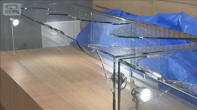 宝石店で貴金属“窃盗” 防犯カメラに一部始終 神奈川・鎌倉市