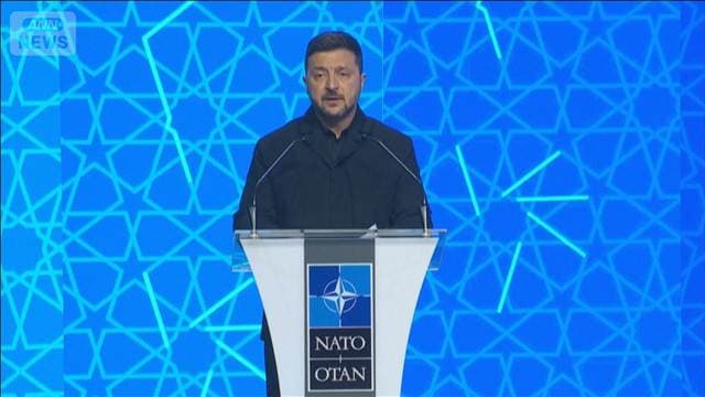 NATO首脳会議開幕 ゼレンスキー氏が防空システム配備強化が「最優先事項」と支援要請