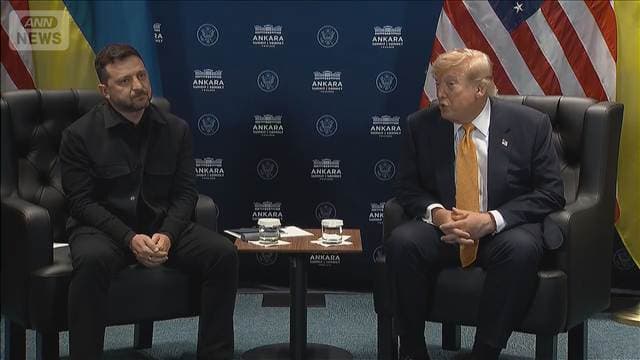 トランプ氏 ウクライナにパトリオット生産容認 ウクライナ戦況好転に肯定的評価